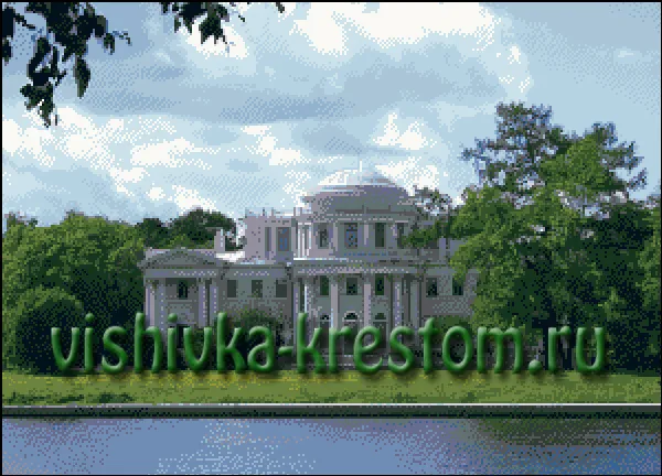 Вид на Елагин Дворец 