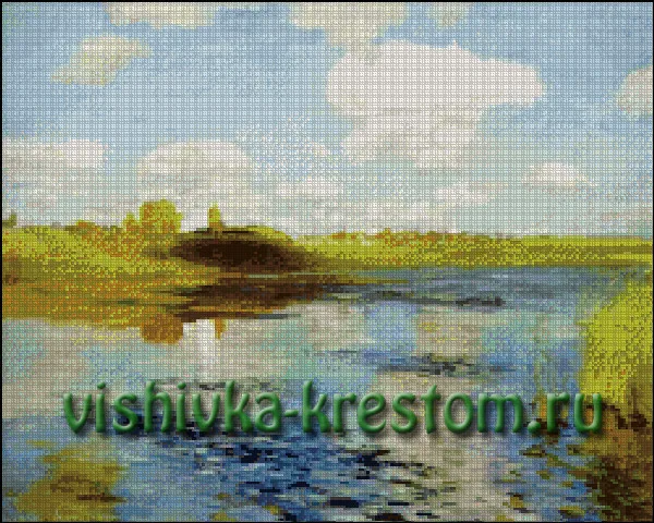 Пейзаж Левитана 